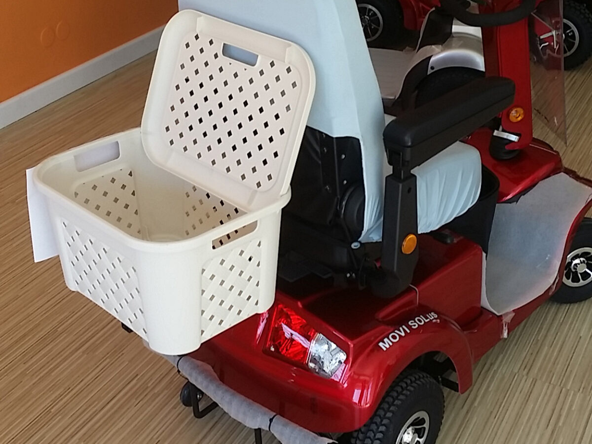 CESTA CON SUPPORTO PORTA CESTE